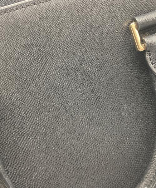 MICHAEL KORS（マイケル・コース）MICHAEL KORS (マイケルコース) 2WAYバッグ ブラックの古着・服飾アイテム