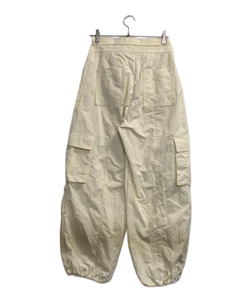 MAISON SPECIAL（メゾンスペシャル）MAISON SPECIAL (メゾンスペシャル) Drawstring Cocoon Cargo Pants/ドローストーリングコクーンカーゴパンツ アイボリー サイズ:Ｍの古着・服飾アイテム