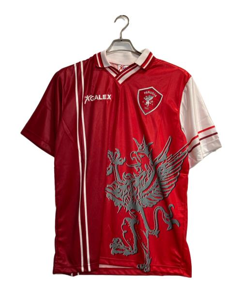 GALEX（ギャレックス）GALEX (ギャレックス) ゲームシャツ レッド サイズ:ＬＬの古着・服飾アイテム