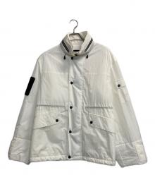 th products（ティーエイチプロダクツ）の古着「中綿ポリスマンジャケット」｜ホワイト