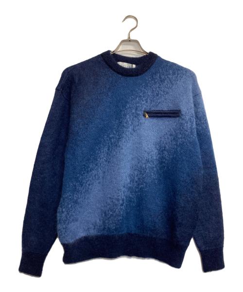 CULLNI（クルニ）CULLNI (クルニ) GRADATION KNIT ネイビー サイズ:1の古着・服飾アイテム