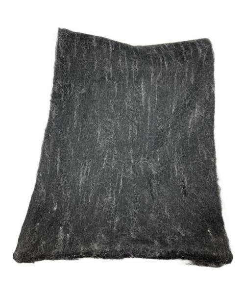 Knuth Marf（クヌースマーフ）Knuth Marf (クヌースマーフ) 別注mohair muffler ブラックの古着・服飾アイテム