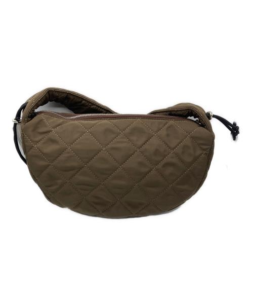OUTDOOR（アウトドア）OUTDOOR (アウトドア) Gather handle quilted bag/キルティングバッグ ブラウンの古着・服飾アイテム