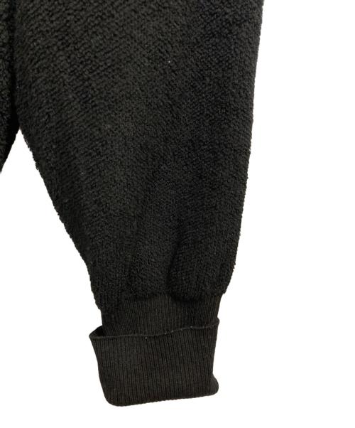 ETRE TOKYO（エトレトウキョウ）ETRE TOKYO (エトレトウキョウ) パイルポロニットプルオーバー ブラック ブラック サイズ:ＦＲＥＥの古着・服飾アイテム