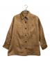 ETRE TOKYO（エトレトウキョウ）の古着「サテンシャツブルゾン」｜ブラウン