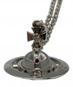 Vivienne Westwoodヴィヴィアンウエストウッド）の古着「クリアオーブチェーンネックレス」