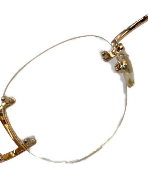 9FIVE（ナイン・ファイブ）9FIVE (ナイン・ファイブ) LEGACY ゴールド×ブラック サイズ:55□20 140の古着・服飾アイテム