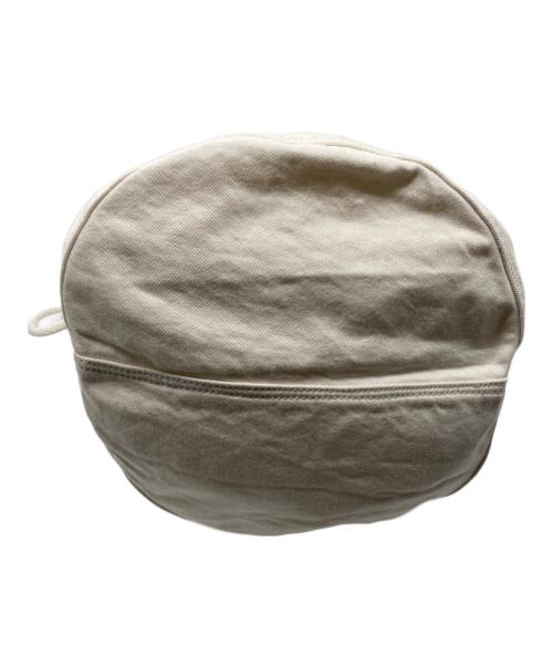 NIGEL CABOURN（ナイジェルケーボン）NIGEL CABOURN (ナイジェルケーボン) 巾着キャンバストートバッグ アイボリーの古着・服飾アイテム