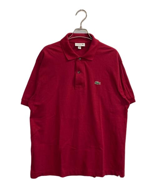 LACOSTE（ラコステ）LACOSTE (ラコステ) ポロシャツ レッド サイズ:Ⅼの古着・服飾アイテム