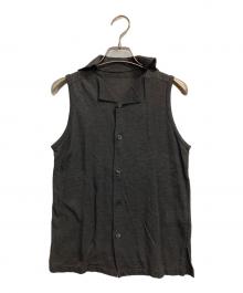 YOHJI YAMAMOTO（ヨウジヤマモト）の古着「ノースリーブシャツ」｜グレー