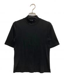 Y's for living（ワイズフォーリビング）の古着「スタンドネックハイゲージニット」｜ブラック