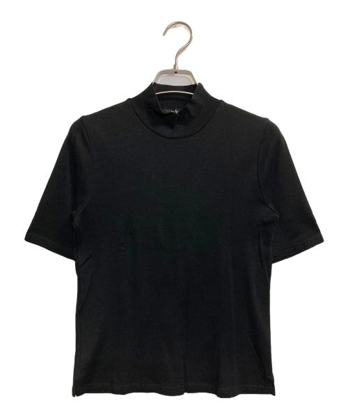 Y's for living（ワイズフォーリビング）Y'S for living (ワイズフォーリビング) スタンドネックハイゲージニット ブラック サイズ:記載なし(実寸サイズ参考)の古着・服飾アイテム