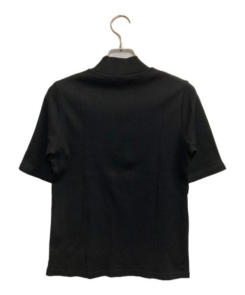 Y's for living（ワイズフォーリビング）Y'S for living (ワイズフォーリビング) スタンドネックハイゲージニット ブラック サイズ:記載なし(実寸サイズ参考)の古着・服飾アイテム