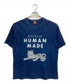 HUMAN MADEヒューマンメイド）の古着「アニマルグラフィックTシャツ」｜ネイビー