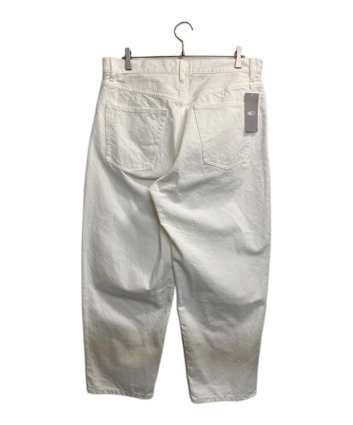 BEAMS（ビームス）BEAMS (ビームス) ワイドテーパードデニム ホワイト サイズ:XLの古着・服飾アイテム