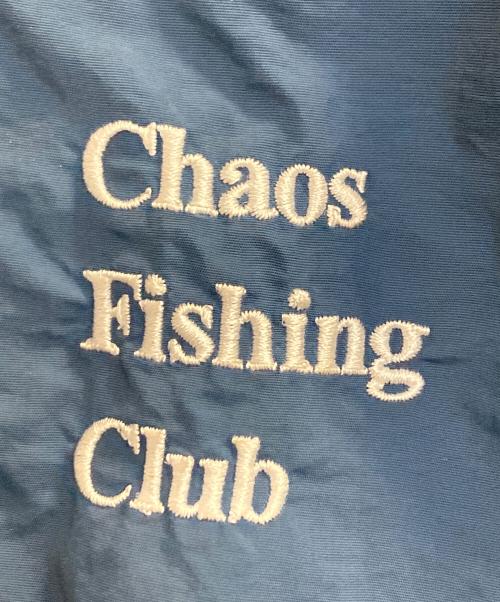 CHAOS FISHING CLUB（カオスフィッシングクラブ）CHAOS FISHING CLUB (カオスフィッシングクラブ) ナイロンハーフパンツ ブルー サイズ:XLの古着・服飾アイテム