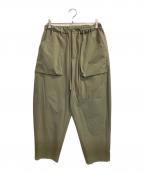 Manastashマナスタッシュ）の古着「ST.HELENS COCOON PANTS」｜カーキ