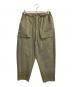 Manastash（マナスタッシュ）の古着「ST.HELENS COCOON PANTS」｜カーキ