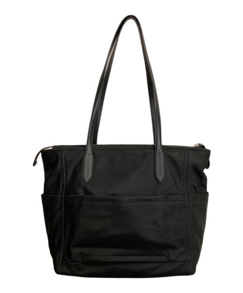 Kate Spade（ケイトスペード）Kate Spade (ケイトスペード) ナイロントートバッグ ブラックの古着・服飾アイテム