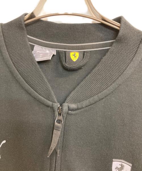 PUMA（プーマ）PUMA (プーマ) Ferrariジップアップジャケット ブラック サイズ:Ⅼの古着・服飾アイテム