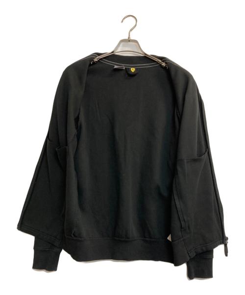 PUMA（プーマ）PUMA (プーマ) Ferrariジップアップジャケット ブラック サイズ:Ⅼの古着・服飾アイテム