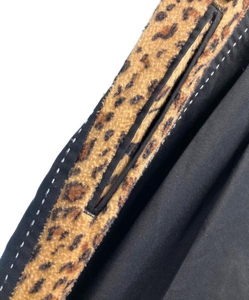 BACKERS（バッカーズ）Backers (バッカーズ) レオパードラインパンツ ブラック サイズ:Lの古着・服飾アイテム