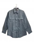 Prentissプレンティス）の古着「シャンブレーシャツ」｜ブルー