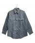 Prentiss（プレンティス）の古着「シャンブレーシャツ」｜ブルー