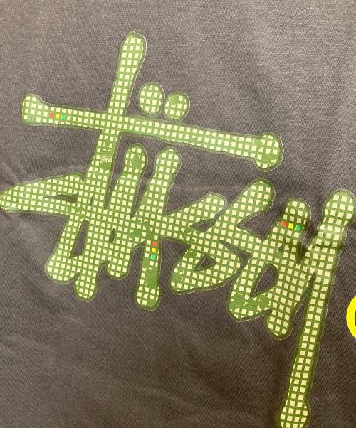 stussy（ステューシー）stussy (ステューシー) NIGHT CAMO T / ナイトカモロゴTシャツ グリーン サイズ:XLの古着・服飾アイテム
