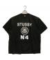 stussy（ステューシー）の古着「SIMPLICITY T / N°4 ロゴシンプリシティTシャツ」｜ブラック