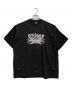 stussy（ステューシー）の古着「FREEDOM T / フリーダムロゴTシャツ」｜ブラック