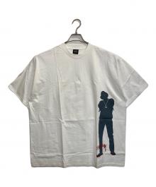 stussy（ステューシー）の古着「RUN S2C T / ランステューシープリントTシャツ」｜ホワイト