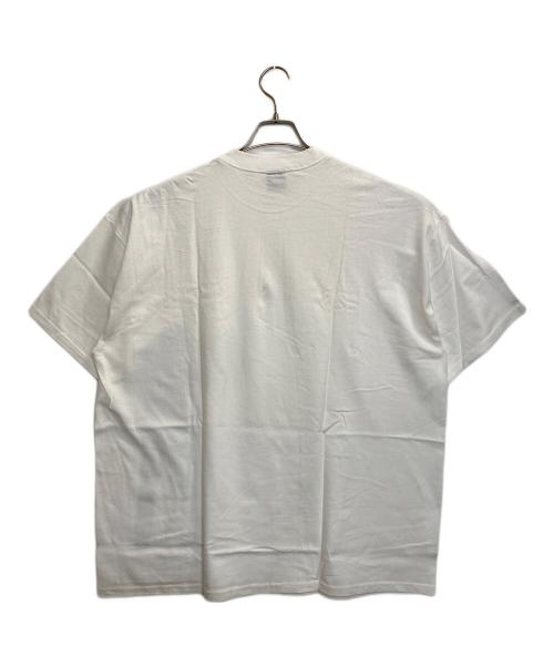 stussy（ステューシー）stussy (ステューシー) RUN S2C T / ランステューシープリントTシャツ ホワイト サイズ:XXLの古着・服飾アイテム