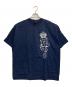 stussy（ステューシー）の古着「FAT CHAIN S/S T / ファットチェーンロゴTシャツ」｜ネイビー
