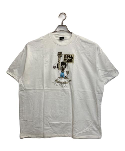 stussy（ステューシー）stussy (ステューシー) FREE MY SOUL T / フリーマイソウルTシャツ ホワイト サイズ:XXLの古着・服飾アイテム