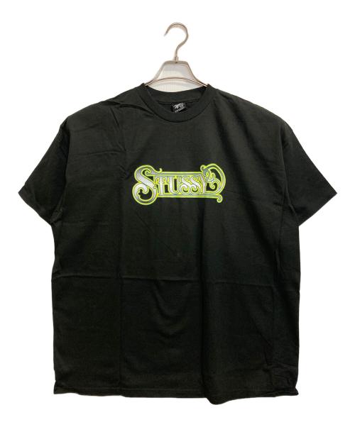 stussy（ステューシー）stussy (ステューシー) CARNEY T / カーニーロゴTシャツ ブラック サイズ:XXLの古着・服飾アイテム