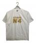 stussy（ステューシー）の古着「N°4 MONOGRAM LOGO T / モノグラムロゴTシャツ」｜ホワイト
