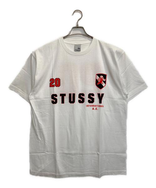 stussy（ステューシー）stussy (ステューシー) NUMBERING LOGO T / ナンバリングロゴTシャツ ホワイト サイズ:XLの古着・服飾アイテム