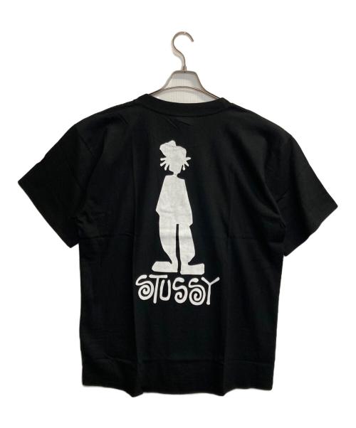stussy（ステューシー）stussy (ステューシー) SHADOWMAN T / シャドーマンTシャツ ブラック サイズ:XLの古着・服飾アイテム