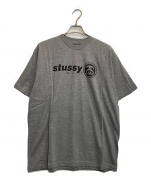 stussy（ステューシー）の古着「SS LOGO T / SSロゴTシャツ」｜グレー