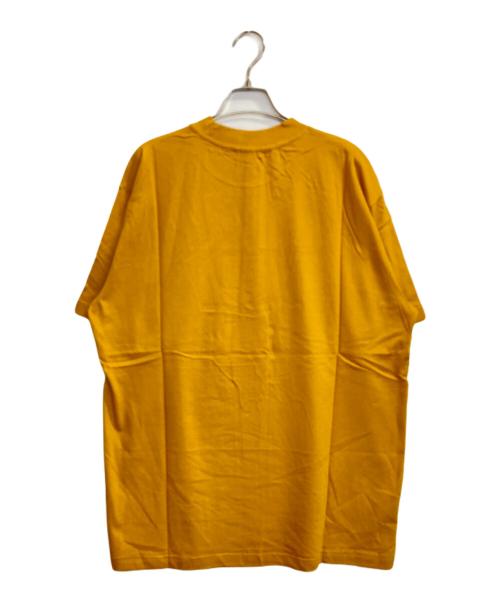 stussy（ステューシー）stussy (ステューシー) ESCUTCHEON LOGO T / エスカッシャンロゴTシャツ イエロー サイズ:XLの古着・服飾アイテム