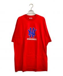 NEIGHBORHOOD（ネイバーフッド）の古着「ベースボールロゴTシャツ」｜レッド