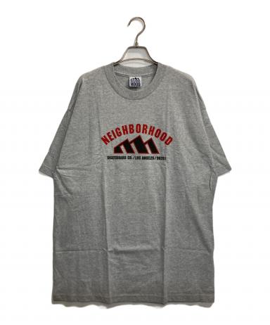 中古・古着通販】NEIGHBORHOOD (ネイバーフッド) ロゴTシャツ グレー