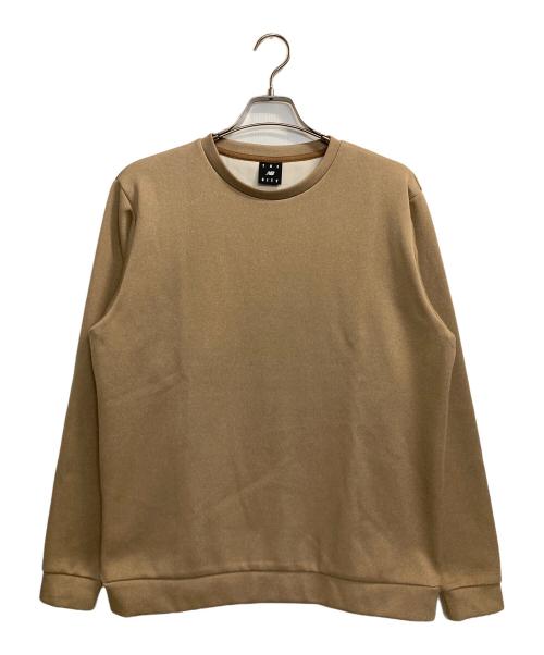 NEW BALANCE（ニューバランス）NEW BALANCE (ニューバランス) クルーネックスウェット ベージュ サイズ:Ⅼの古着・服飾アイテム