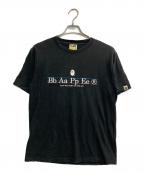 BAPE BY A BATHING APEベイプバイアベイシングエイプ）の古着「Tシャツ」｜ブラック