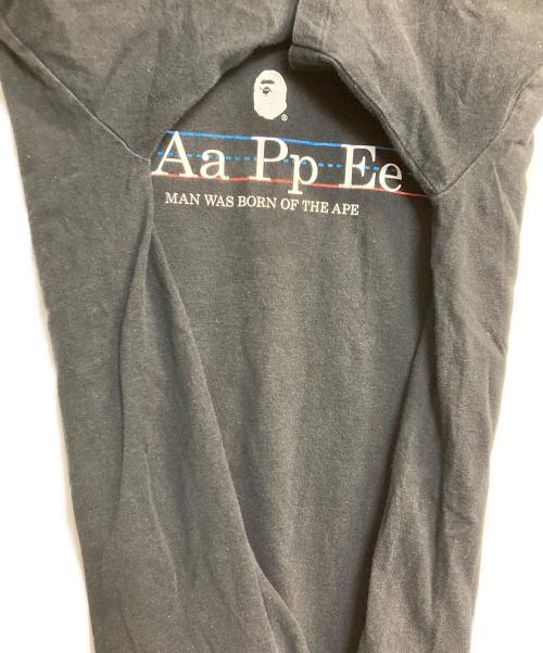 BAPE BY A BATHING APE（ベイプバイアベイシングエイプ）BAPE BY A BATHING APE (ベイプバイアベイシングエイプ) Tシャツ ブラック サイズ:Ｍの古着・服飾アイテム