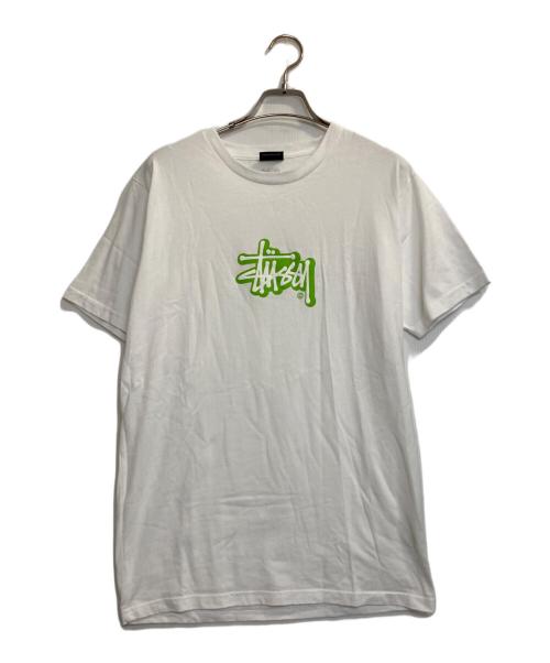 stussy（ステューシー）stussy (ステューシー) Tシャツ ホワイト サイズ:Ｍの古着・服飾アイテム