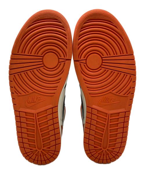 NIKE（ナイキ）NIKE (ナイキ) AIR JORDAN 1 RETRO HI OG / エアジョーダン シャッタードバックボード オレンジ×ブラック サイズ:US10.5の古着・服飾アイテム