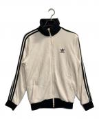 adidasアディダス）の古着「ワッフルトラックジャケット」｜アイボリー