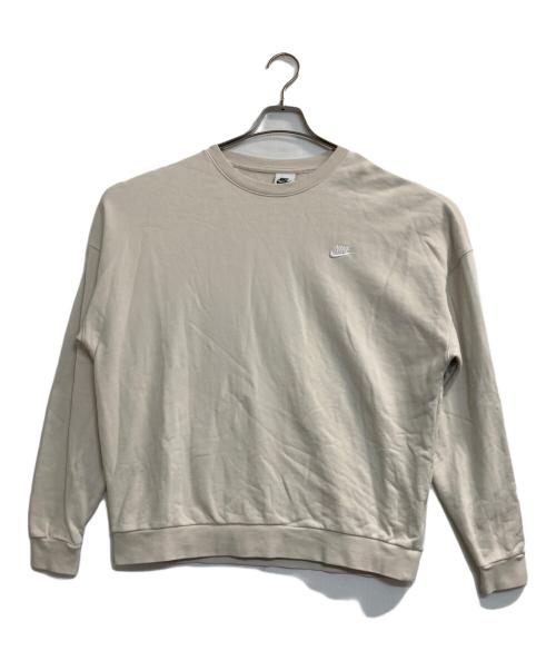 NIKE（ナイキ）NIKE (ナイキ) オーバーサイズスウェット アイボリー サイズ:Ｓの古着・服飾アイテム